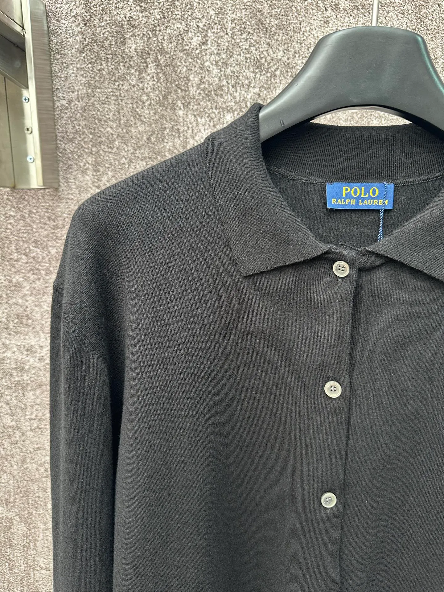 🅿️510 POLO Ralph Lauren 25ss new pony embroidered long-sleeved lapel cardigan Size: S M L XL